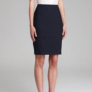 NEW Hugo Boss Vilina Stretch Wool Pencil Skirt